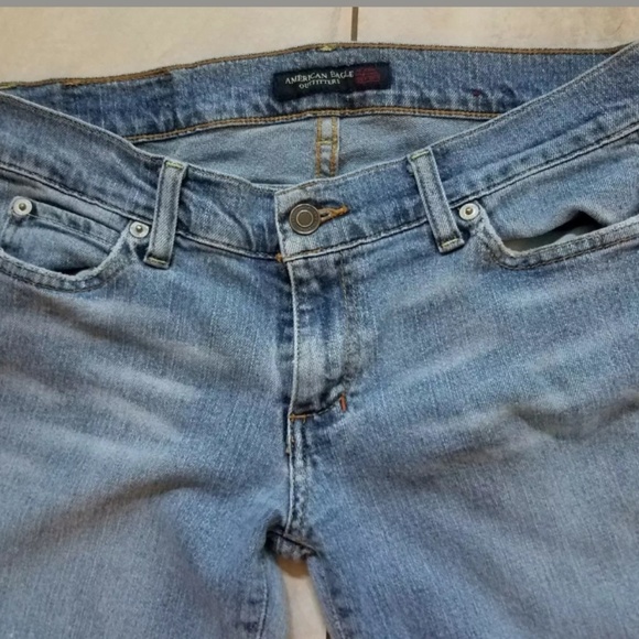 🔥 American Eagle Capri Cropped Jeans 4 - Picture 7 of 8